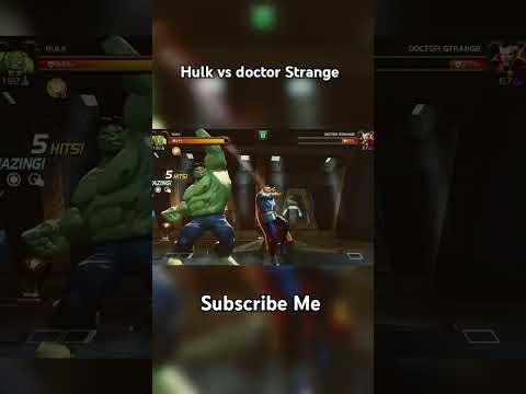 Hulk vs doctor Extraña gran pelea no te pierdas #viral