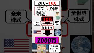 【年収４００万】資産２０００万の作り方！#年収400万 #資産形成   #資産2000万