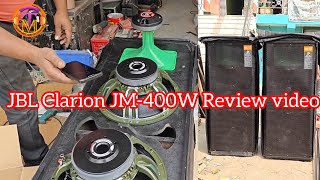 JBL Clarion JM-400W Review video 📷. #clarion