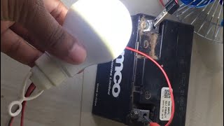 Working Fan and light without Inverter