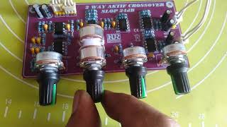 crossover 2 way aktif 24db