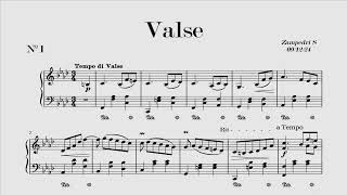 Vals No.1 In F Minor (composicion Propia)