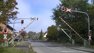 Spoorwegovergang Gronau (D) // Railroad crossing // Bahnübergang