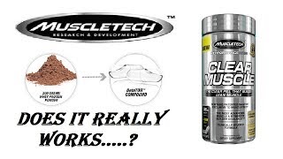 MuscleTech Clear Muscle | Gain 16Lbs in 12 weeks... Really..???