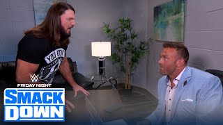 AJ Styles wants Nick Aldis’ help for title opportunity, ‘I don’t HAVE time!’ | WWE on FOX
