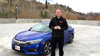 NEW 2017 Honda Civic Sedan Touring - Harmony Honda - Kelowna, BC