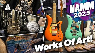 These Guitars Are Works of Art! | Boutique Guitar Showcase Walkthrough NAMM 2025