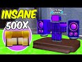 500 BOOSTER CRATE UNBOXING In Roblox Toilet Tower Defense