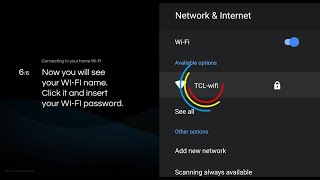 TCL Android TV - Wifi
