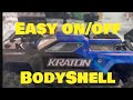 Building Easy Off Body Shell System