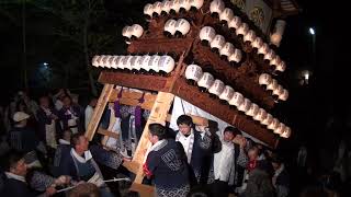 2018 西条祭り　宮出し　安知生　洲之内　奥之内