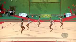 Italy (ITA) - 2022 Rhythmic Worlds, Sofia (BUL) - Qualifications 5 Hoops