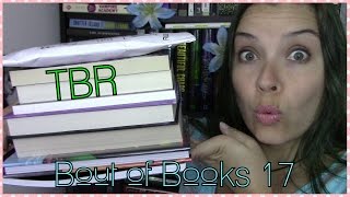 Bout of Books 17 TBR  || ColourPop Unboxing