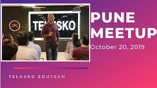 Update | Pune Meetup | Telusko