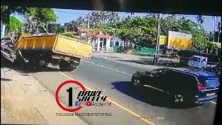 අපරාදෙ වෑන් එක | Accident 1st | Accidents Srilanka