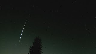 Bright fireball over Germany - space debris burns up in the Earth's atmosphere