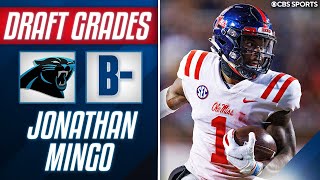 Panthers SELECT Ole Miss WR Jonathan Mingo with the 39th Pick | CBS Sports