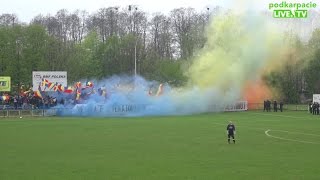 Pogoń Leżajsk - Unia Nowa Sarzyna 1-2 [KIBICE, OPRAWA]