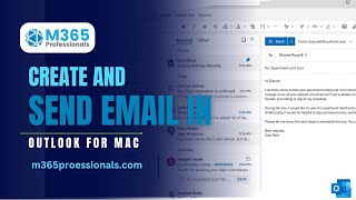 Create and send email in Outlook for Mac!
