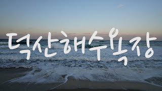 덕산해수욕장, 외나무 다리와 바다가 아름다운 덕산해변, Deoksan Beach