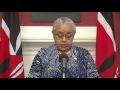 first lady margaret kenyatta s remarks during the launch of lghc’s quality health systems in boston.