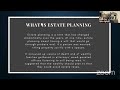 sgc s webinar series will and estate planning