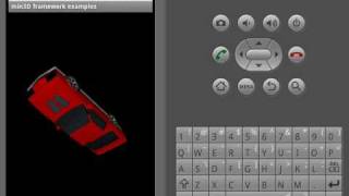 Load a 3D Obj model with the min3D framework for Android