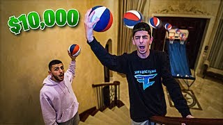 BEST TRICKSHOT WINS $10,000 - Basketball Challenge