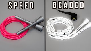 BEADED JUMP ROPES vs. SPEED ROPES // A Beginners Guide & Comparison by Rush Athletics