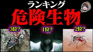 【予想外】人間を殺す危険生物ランキングがヤバい