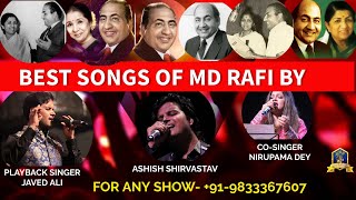 Best Of Md Rafi By Javed Ali, Ashish Shrivastava, Nirupama Dey I 35 Musicians I Anant Musical Dreams
