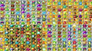 Every Plant MAX LEVEL - POWER-UP! Primal Plants vs Zombies 2 Ultimate Power PVZ 2