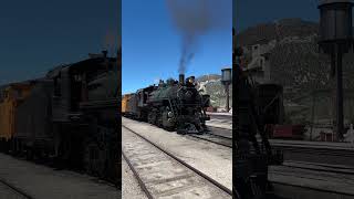 Nevada Northern No.81 🚂 Steam Locomotive ￼👍 #shorts