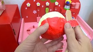 リアルおままごと🍎かぜひきさんののみもの Fake Cooking