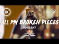 James Bay - All My Broken Pieces (Lyrics)