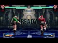 kof xv ▰ zeus shun ei whip shermie vs manukof yashiro o.yashiro shermie