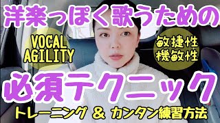 【洋楽に必須スキル！！】アジリティを鍛えて繊細にかっこよく歌おう！！《簡単トレーニング＆練習方法》【マライヤキャリー神様を恐れ多くも歌わせていただきます】