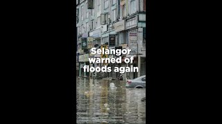 Selangor warned of floods again | 21 Sept 2022 #berita #news #shorts