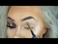 gold halo spotlight eye tutorial emma fleming