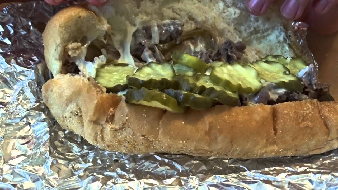 Jersey Mike's Philly Cheesesteak Sandwich Review - YouTube