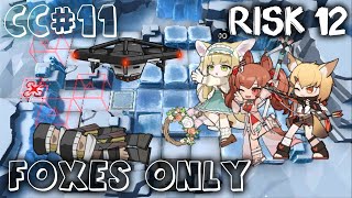 [Arknights] CC#11 Foxes Only  -  Tundra Mines - Risk 12