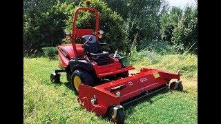 TurboZ 440 with Heavy Duty Flail mower