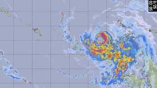 台風15号九州上陸 2015/8/23-25 高解像度気象レーダー 720pHD