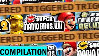 The New Super Mario Bros TRIGGERS You Compilation!