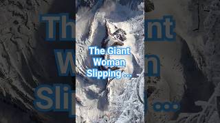 Giant Woman is Sleeping !... 😯 In the Mountains! #shortsvideo