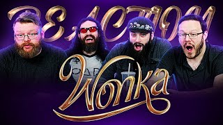 WONKA | Official Trailer REACTION!!