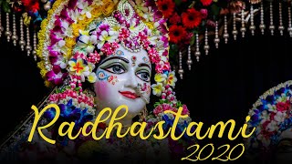 Glimpse of Radhastami 2020