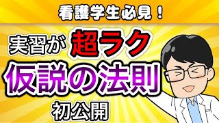 【期間限定で公開❗️】看護実習がラクになる『仮説の法則』を初公開します【しんすけ考案】