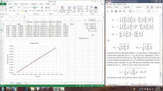 📐 Weighted Linear Least Squares Fit to a Straight Line in Excel | MSU Physics Data Analysis #6