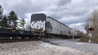 CSX M652 NB and CSX M653 SB.